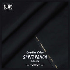 Sarfaranga Egyptian Cotton - Black