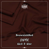 Onyx - Brownish Red Wash & Wear