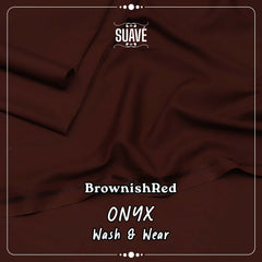 Onyx - Brownish Red Wash & Wear