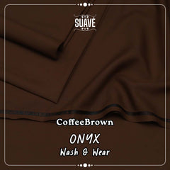 Onyx - Coffee Brown Wash & Wear