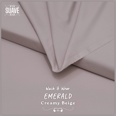 Emerald Wash & Wear - Creamy Beige