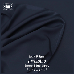 Emerald Wash & Wear - Deep Blue Gray