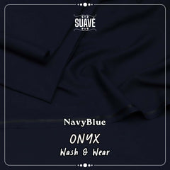 Onyx - Navy Blue Wash & Wear