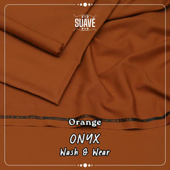 Onyx - Orange Wash & Wear