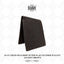 Flat Grain Bullhide Outer Flap Leather Wallet - Ancient Brown