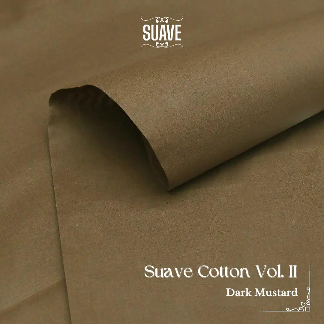 100% Egyptian Cotton - Dark Mustard