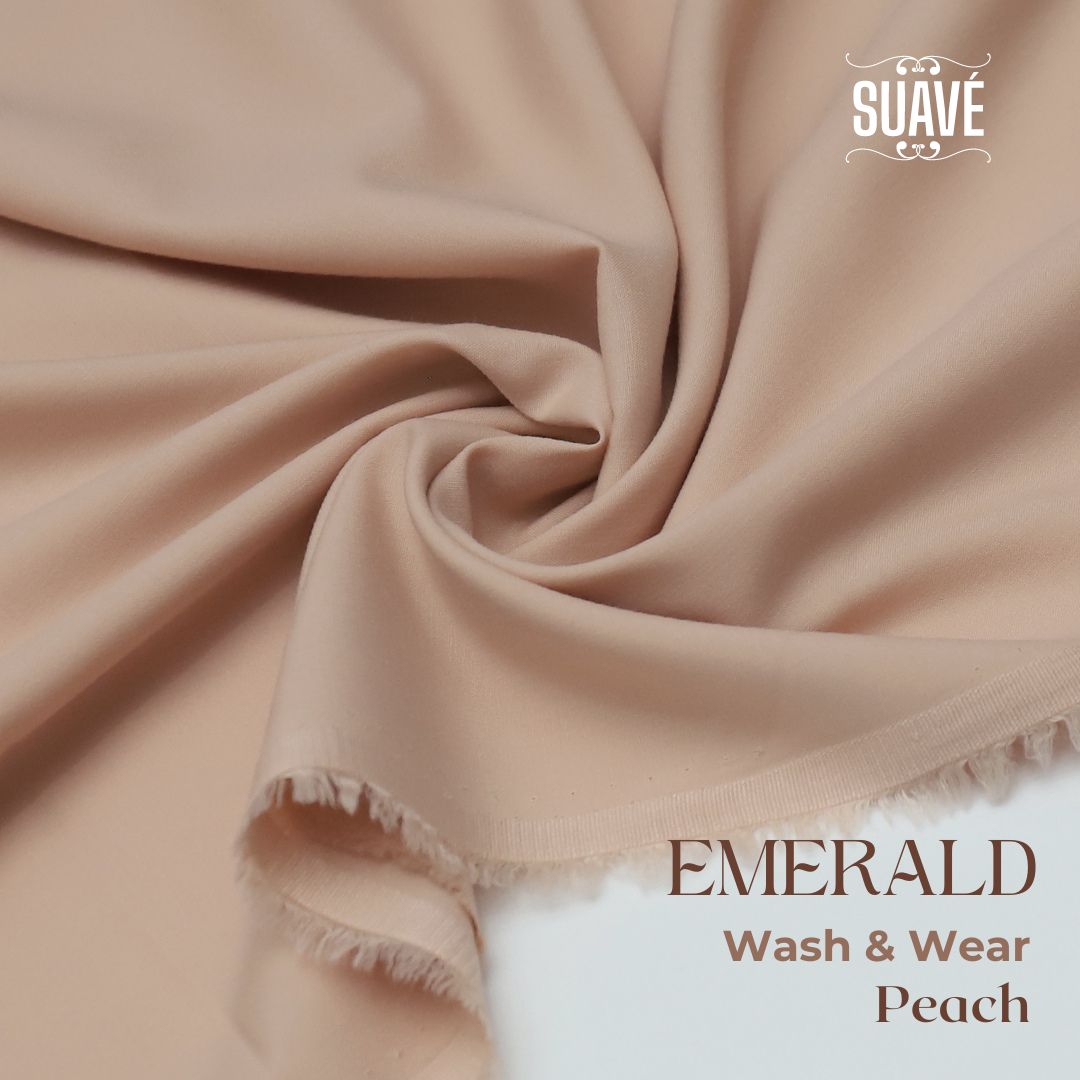 Wash & Wear - Emerald - Peach Secondary image