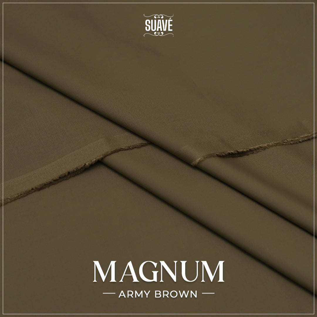 Army Brown - Magnum Premium Suiting