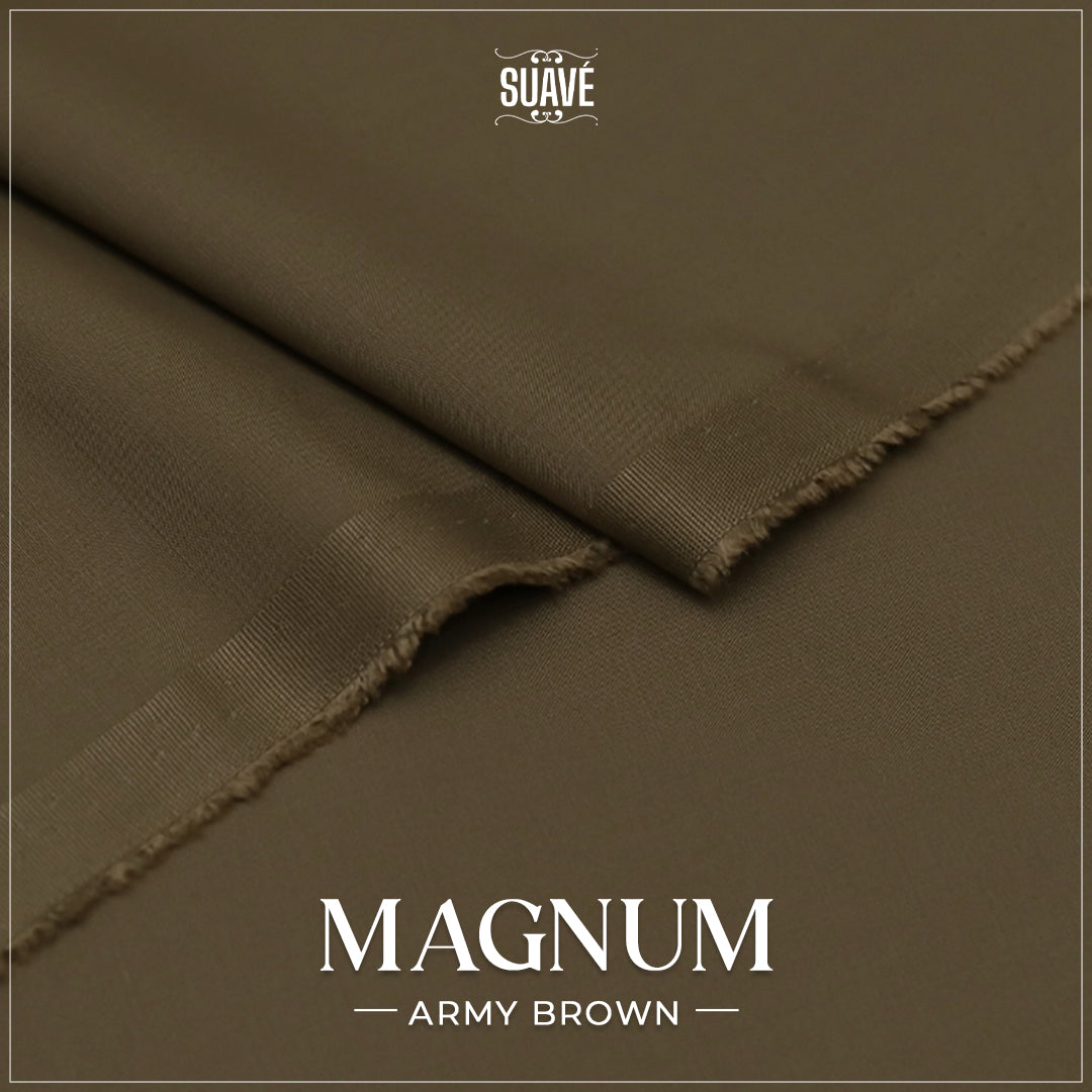 Army Brown - Magnum Premium Suiting