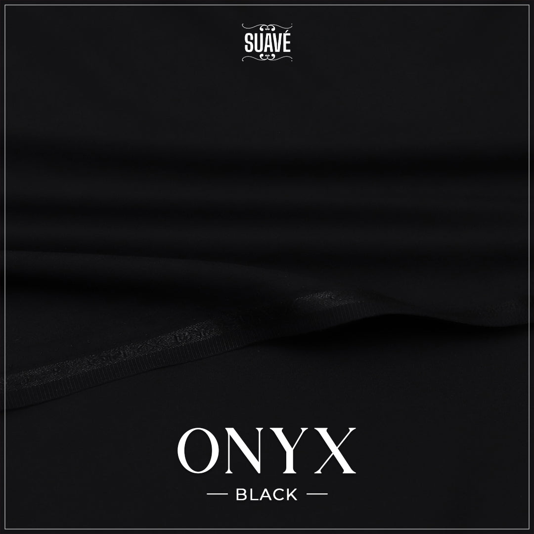 Black - Onyx Premium Suiting