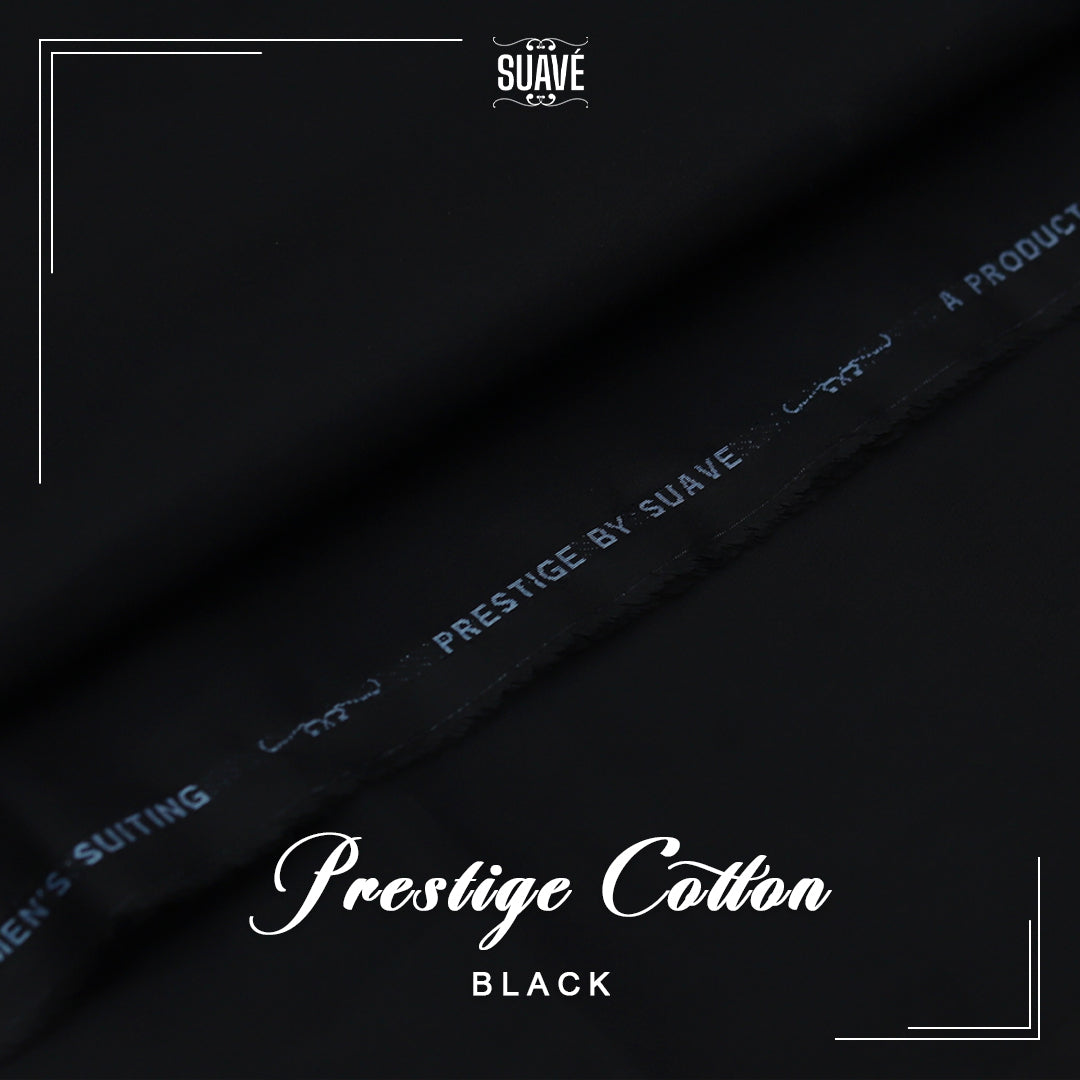 Prestige Cotton – Black