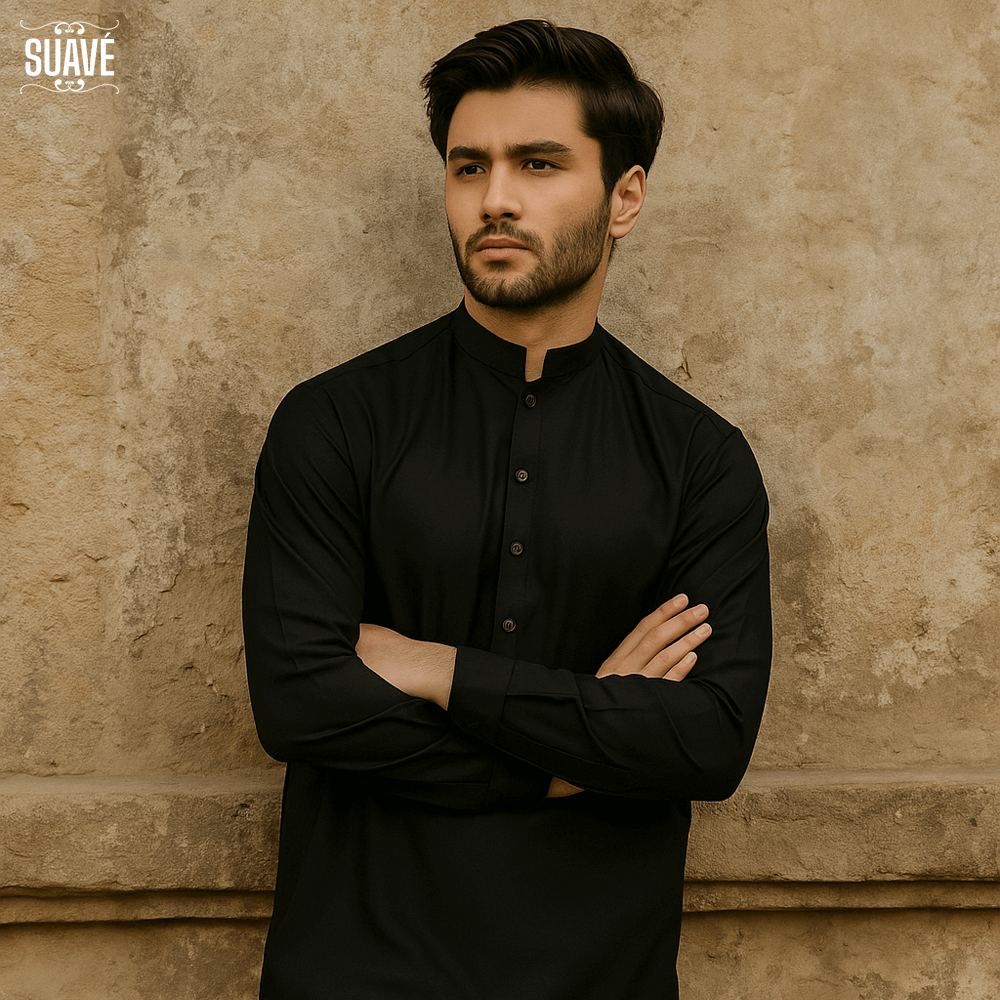 Sarfaranga Egyptian Cotton - Black Secondary image