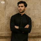 Sarfaranga Egyptian Cotton - Black