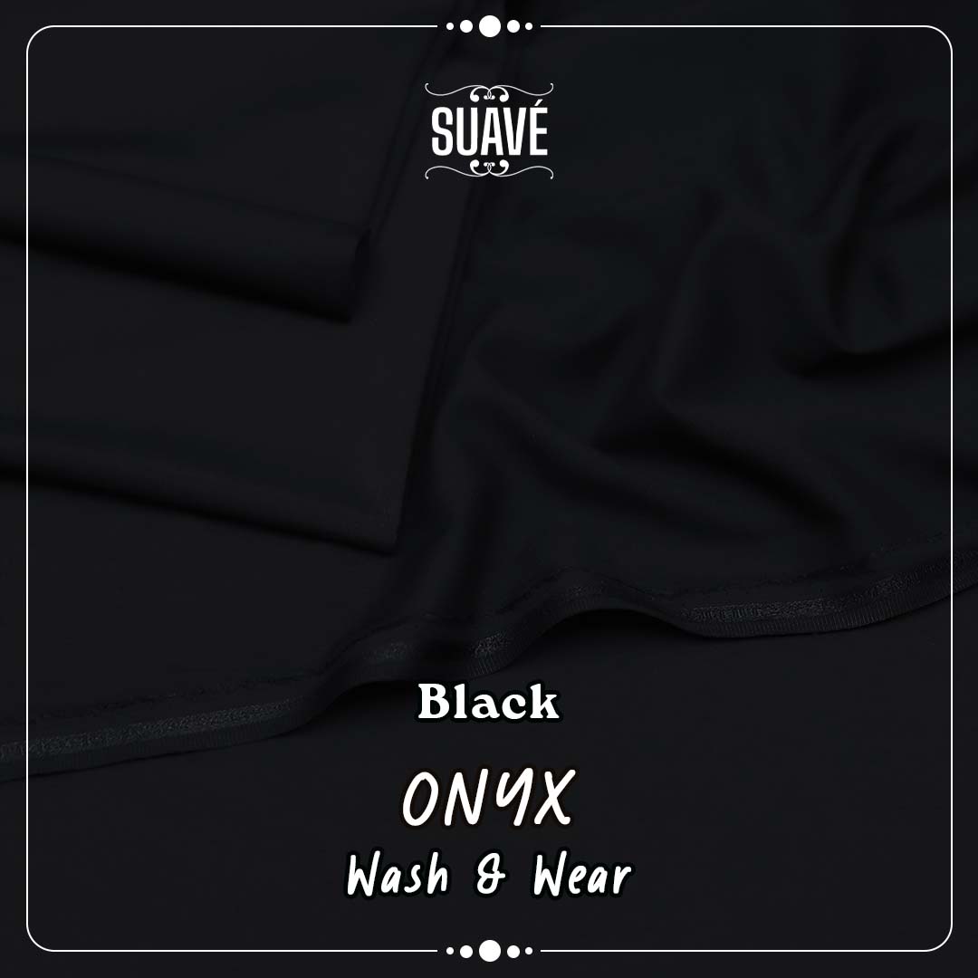 Onyx - Black Wash & Wear