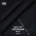 Sarfaranga Egyptian Cotton - Black