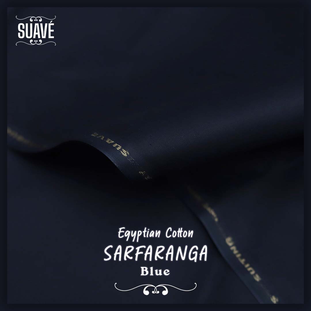Sarfaranga Egyptian Cotton - Blue