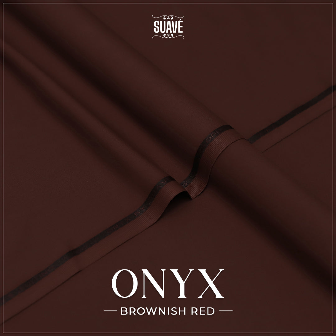 Brownish Red - Onyx Premium Suiting