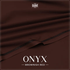 Brownish Red - Onyx Premium Suiting