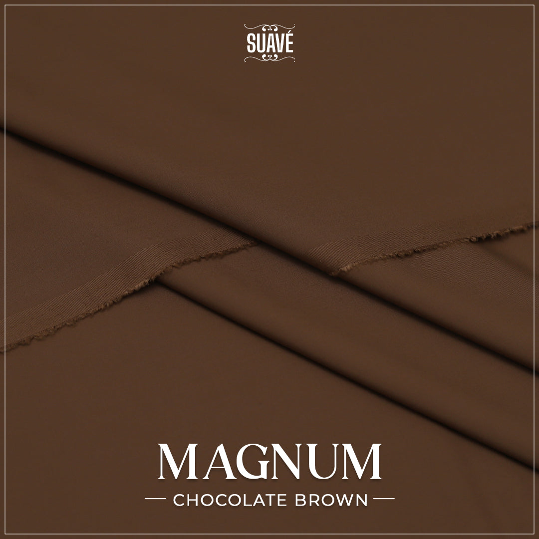 Chocolate Brown - Magnum Premium Suiting