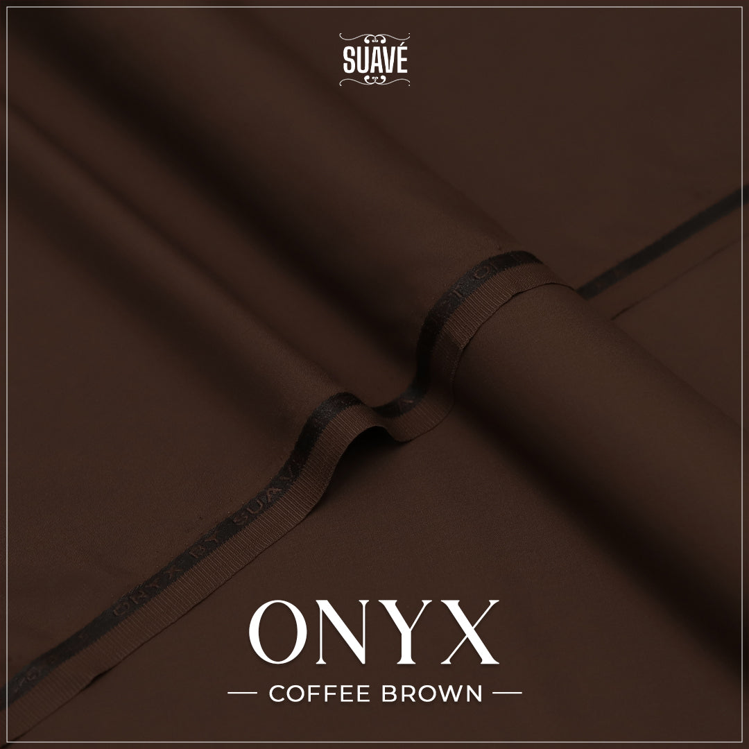 Coffee Brown - Onyx Premium Suiting