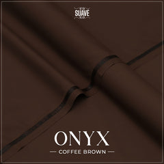 Coffee Brown - Onyx Premium Suiting