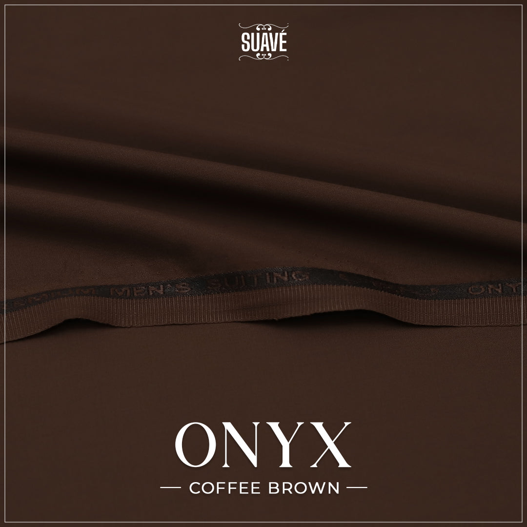 Coffee Brown - Onyx Premium Suiting Secondary image