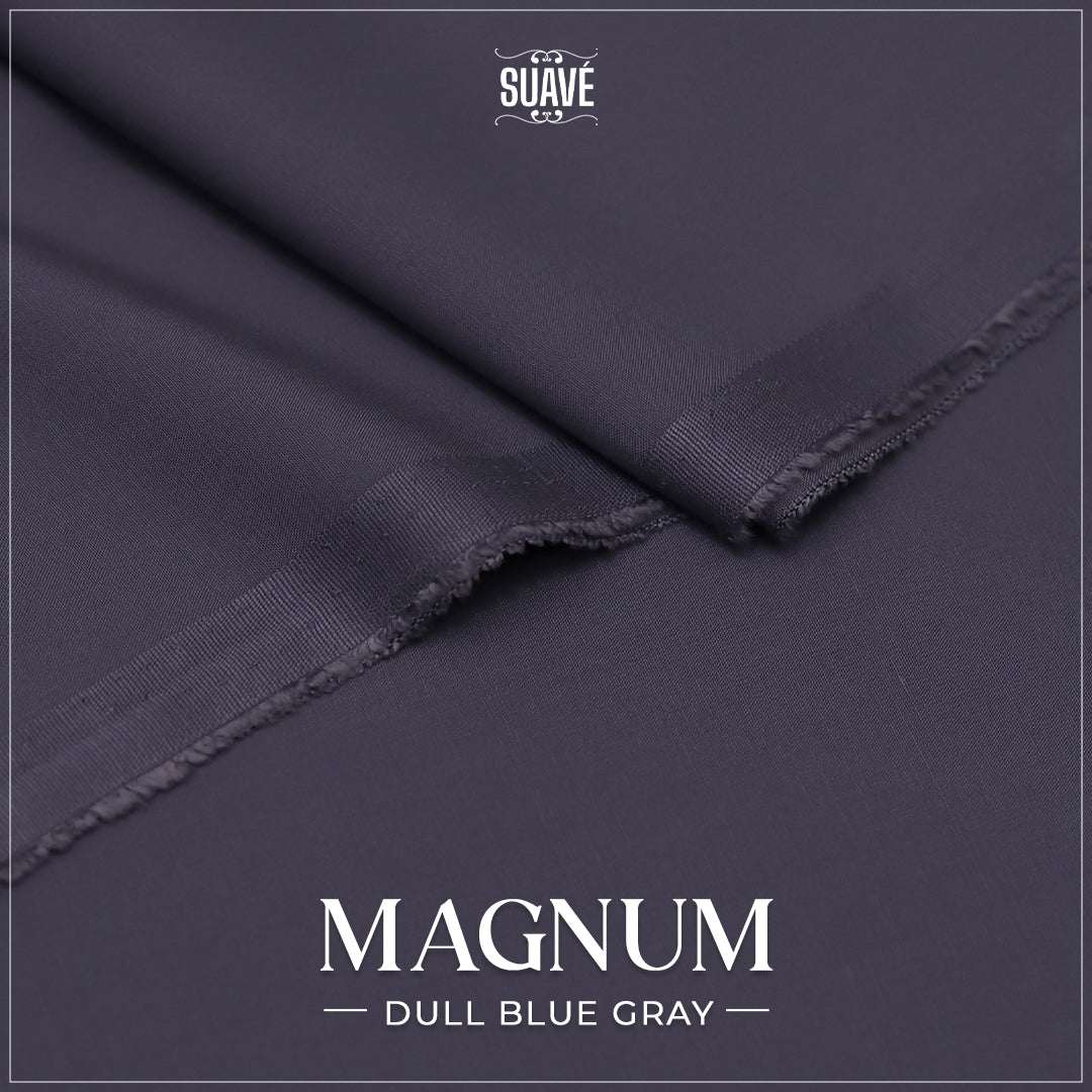 Dull Blue Gray - Magnum Premium Suiting Secondary image