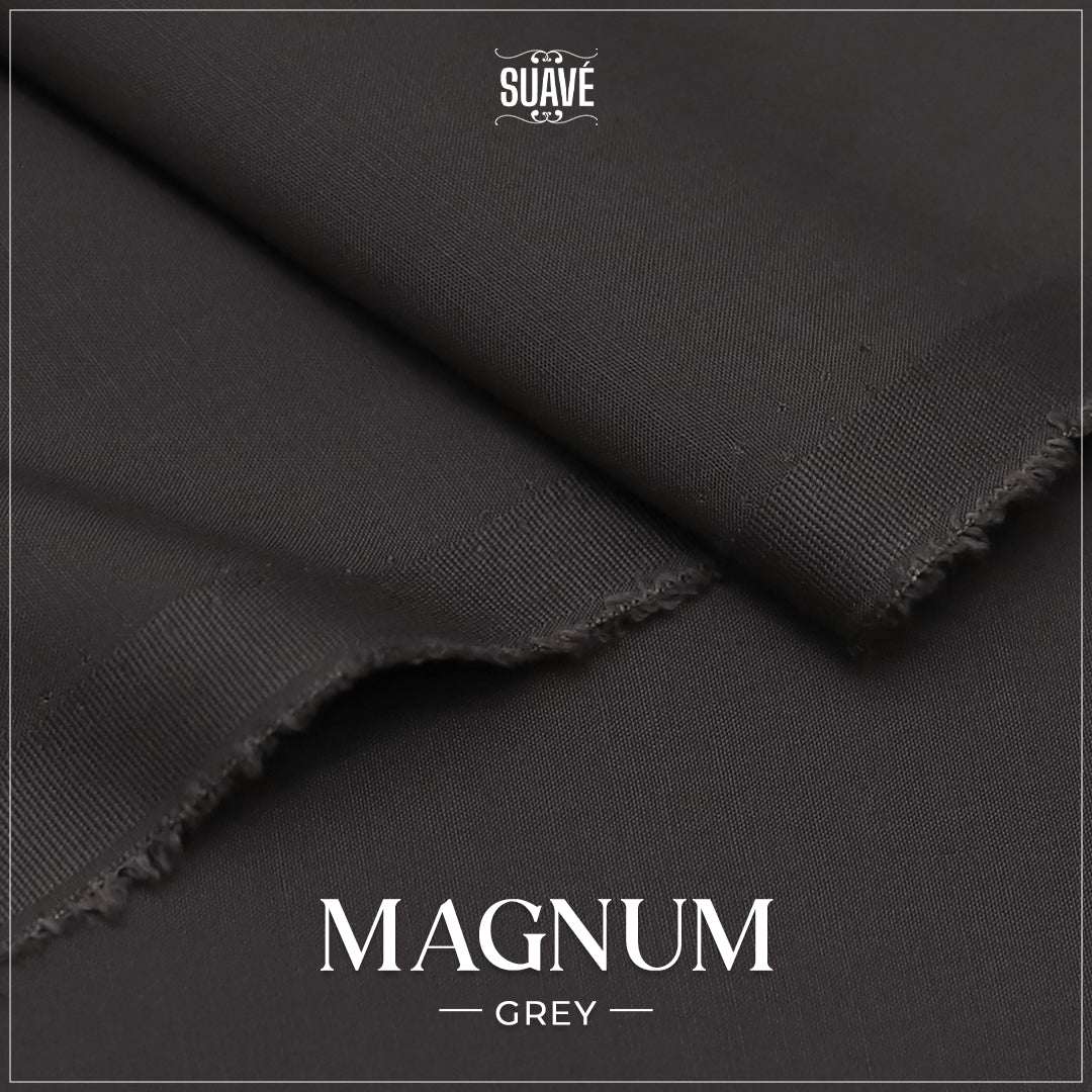 Grey - Magnum Premium Suiting Secondary image