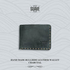 Hand-Made-Bullhide-Leather-Wallet-Charcoal-Fold
