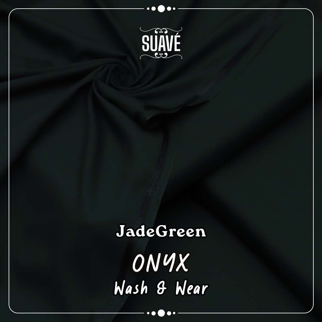 Onyx - Jade Green Wash & Wear