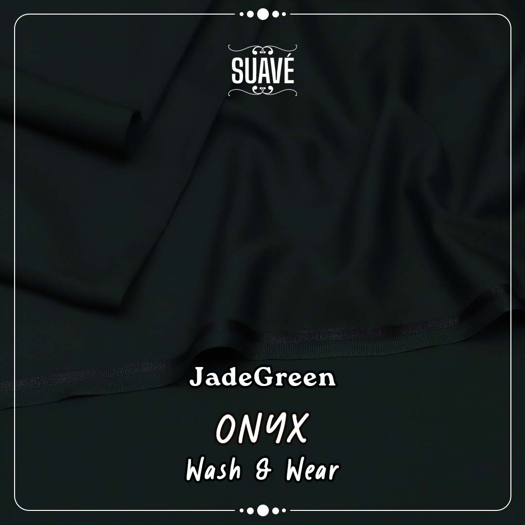 Onyx - Jade Green Wash & Wear