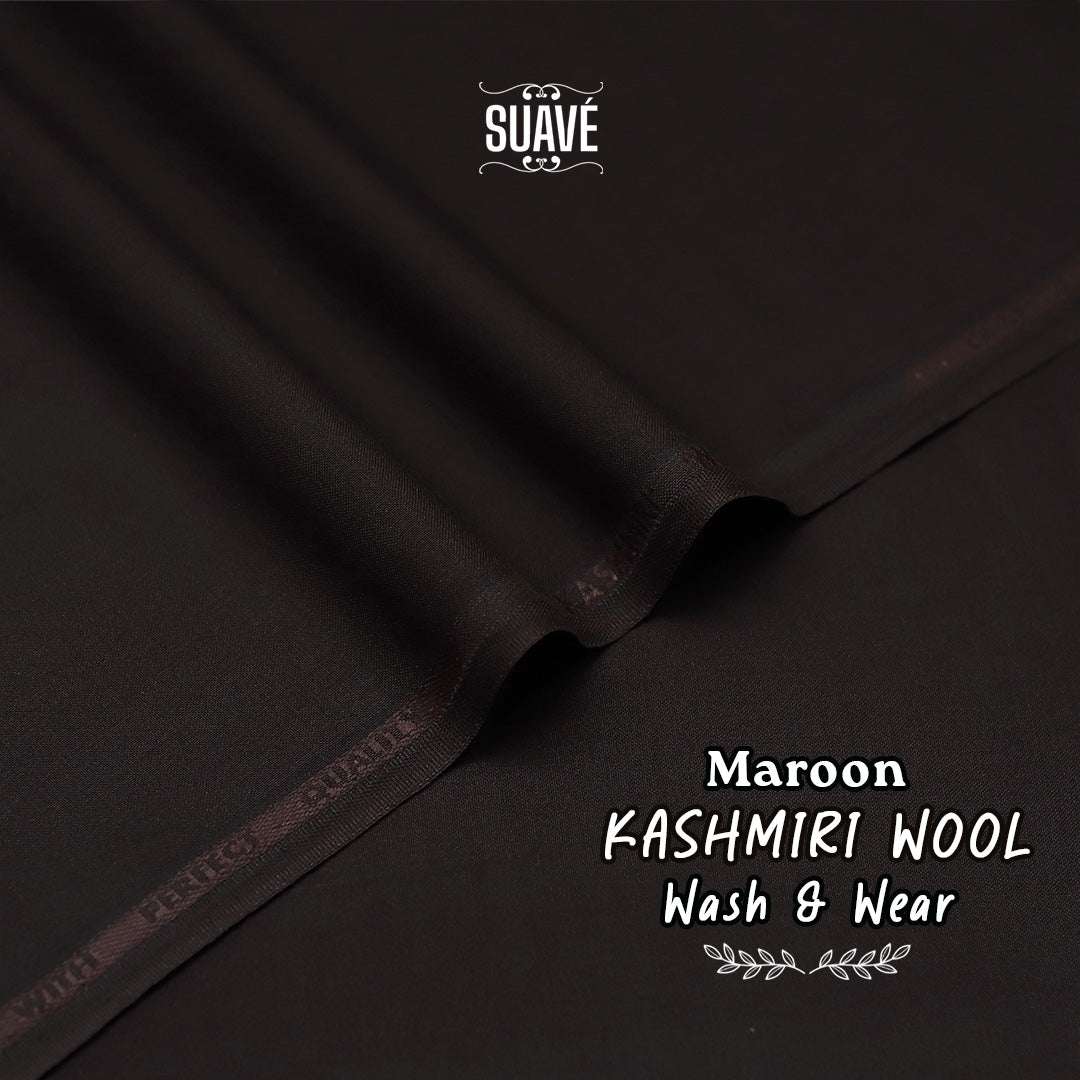 Winter Kashmiri Wool - Maroon