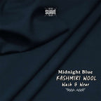 Winter Kashmiri Wool - Midnight Blue
