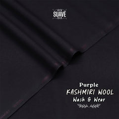 Winter Kashmiri Wool - Purple