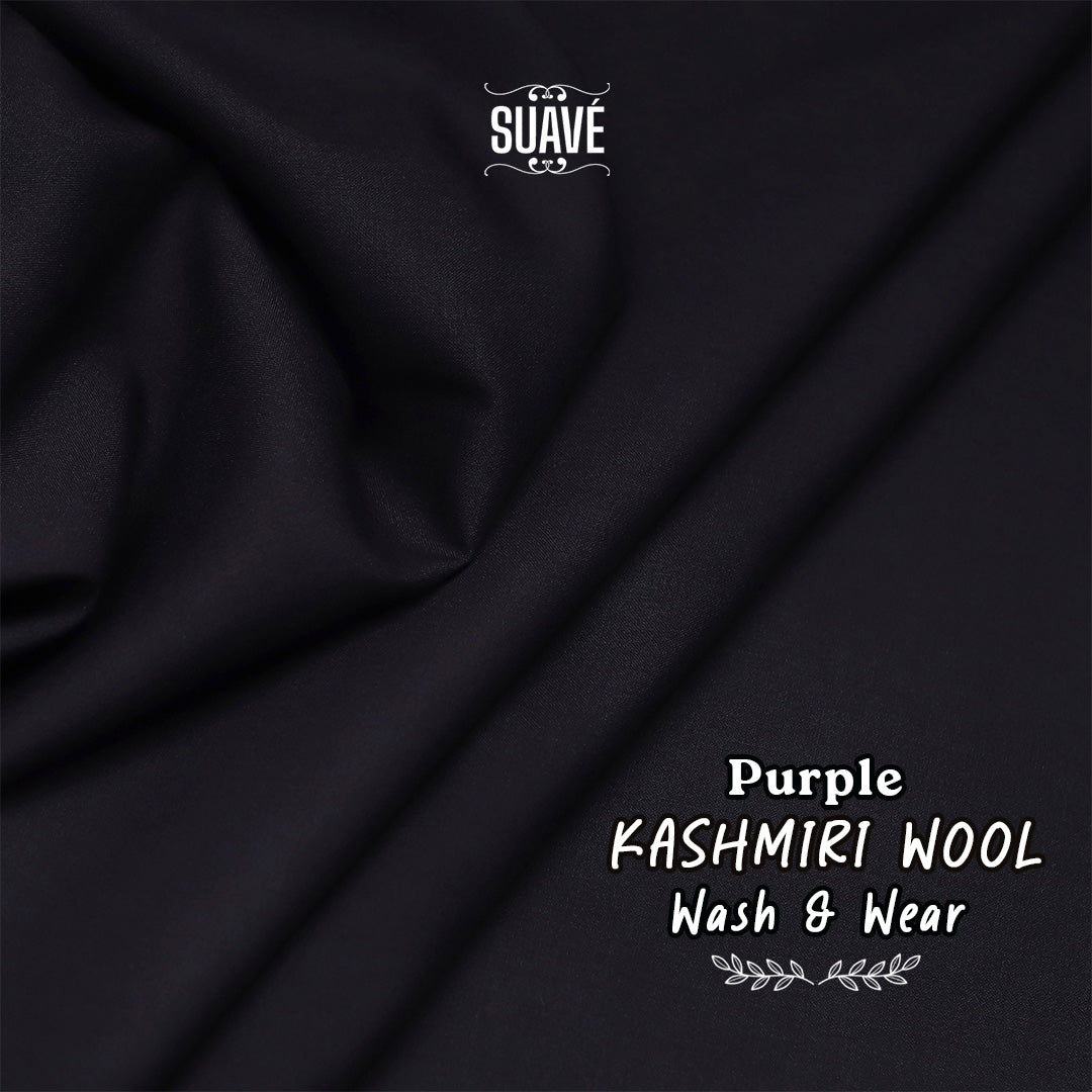 Winter Kashmiri Wool - Purple