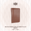 Tri Fold Short Long Leather Wallet - Brown - Suave Pk