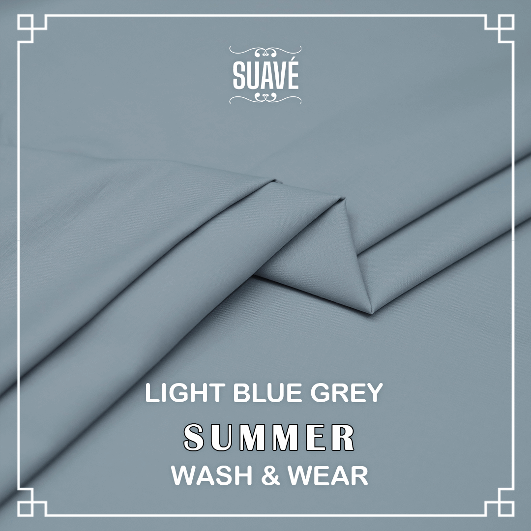 Summer Wash & Wear - Light Blue Grey