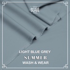 Summer Wash & Wear - Light Blue Grey