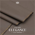 Elegance Cotton Suit - Light Brown
