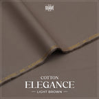 Elegance Cotton Suit - Light Brown