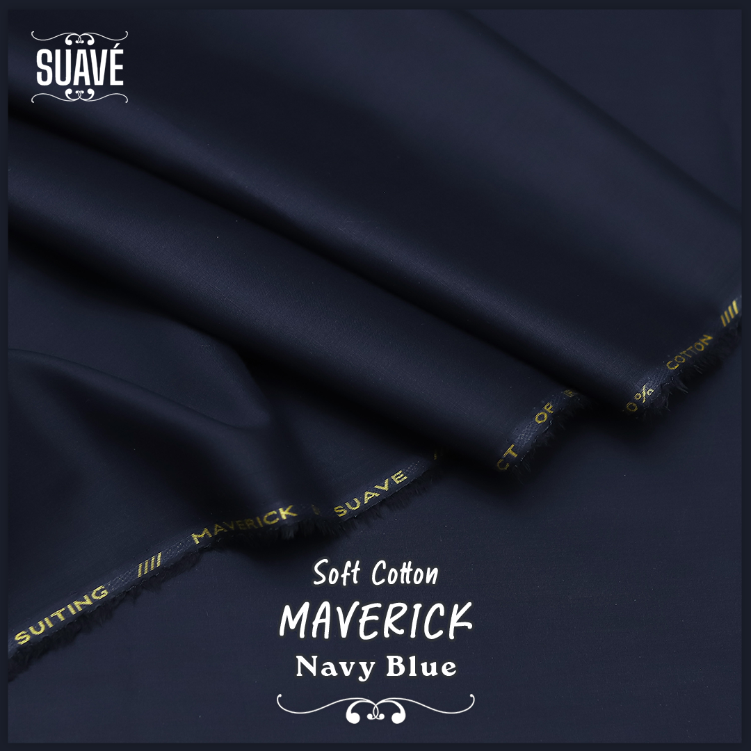 Maverick Soft Cotton - Navy Blue
