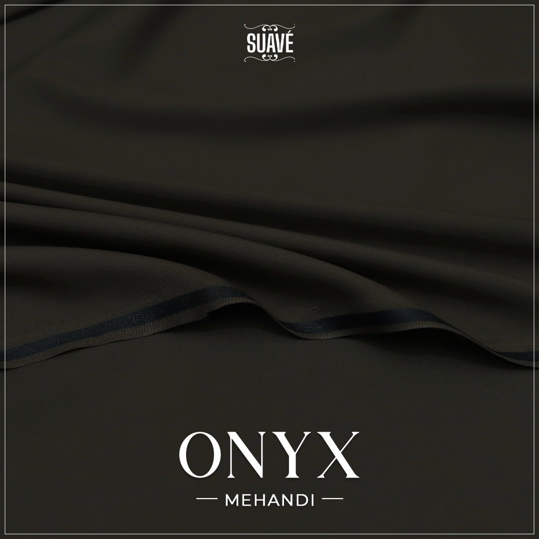 Mehandi - Onyx Premium Suiting Secondary image