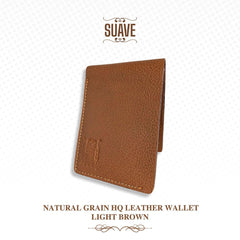 Natural-Grain-HQ-Leather-Wallet-Light-Brown-Fold-Vertical