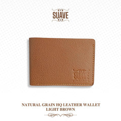 Natural-Grain-HQ-Leather-Wallet-Light-Brown-Fold