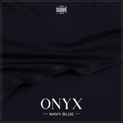 Navy Blue  - Onyx Premium Suiting