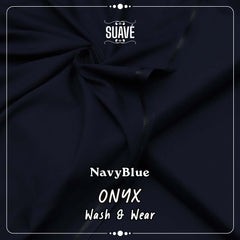 Onyx - Navy Blue Wash & Wear