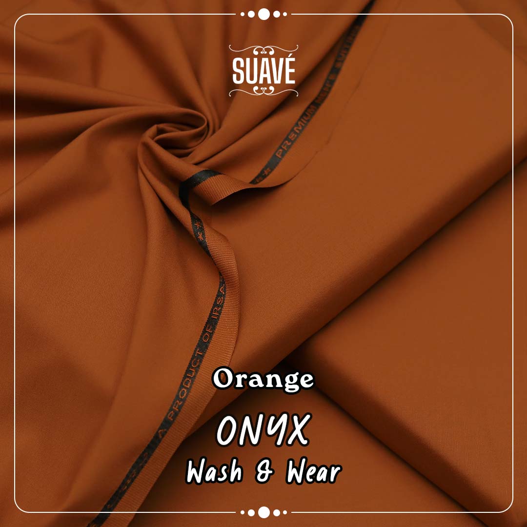 Onyx - Orange Wash & Wear