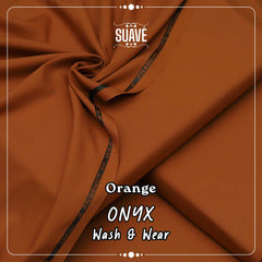 Onyx - Orange Wash & Wear