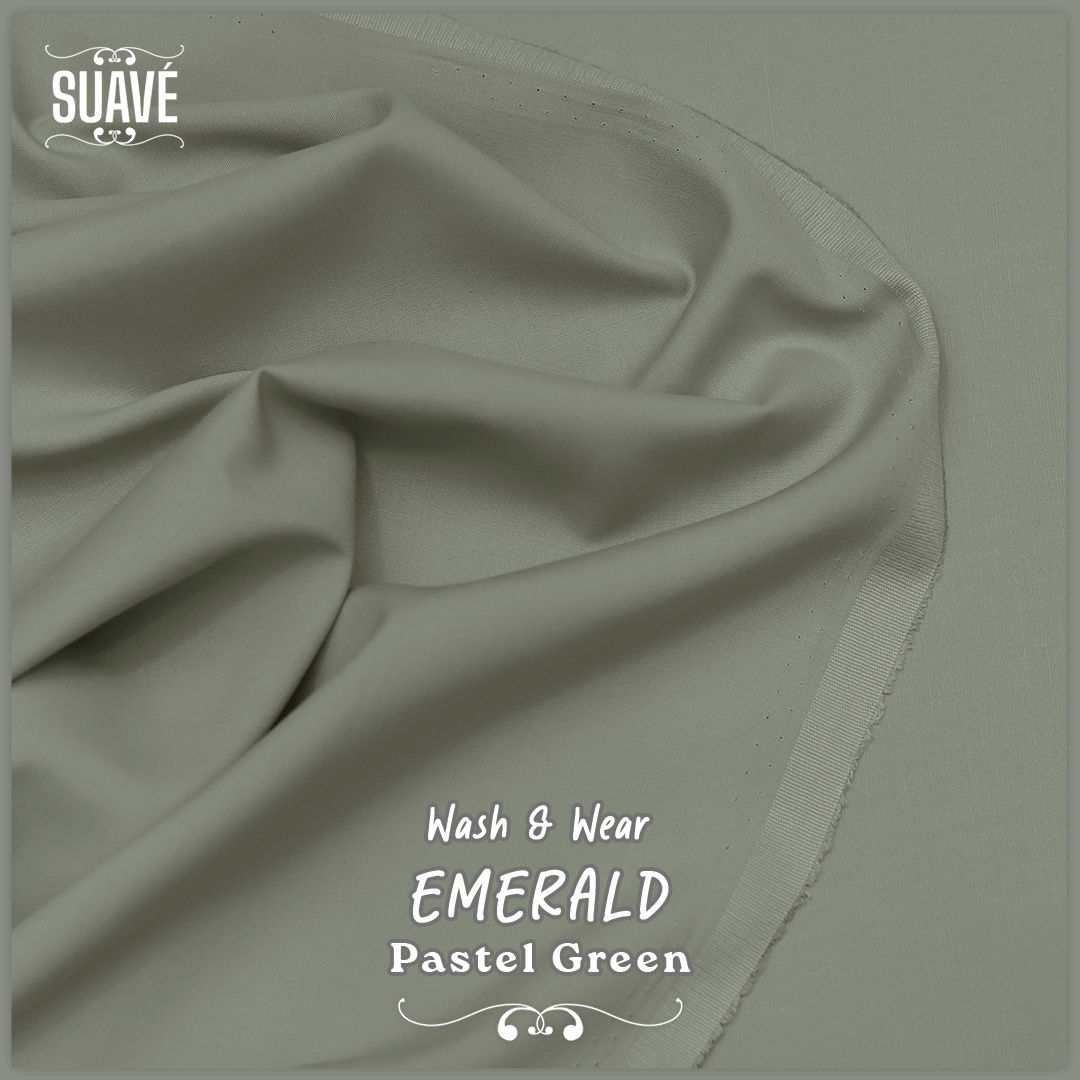Emerald Wash & Wear - Pastel Green