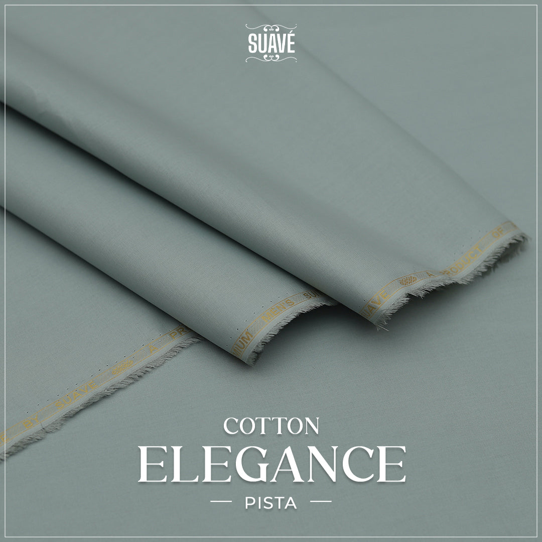 Elegance Cotton Suit - Pista